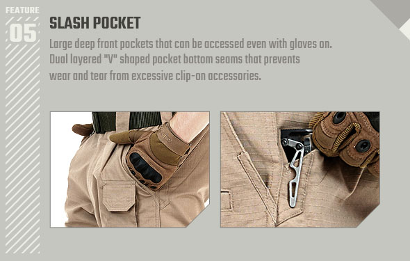 SLASH POCKET