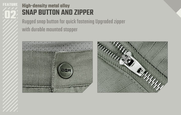 SNAP BUTTON and COIL ZIPPER