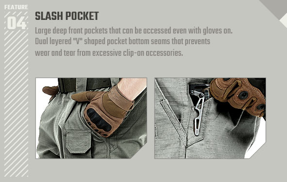 SLASH POCKET
